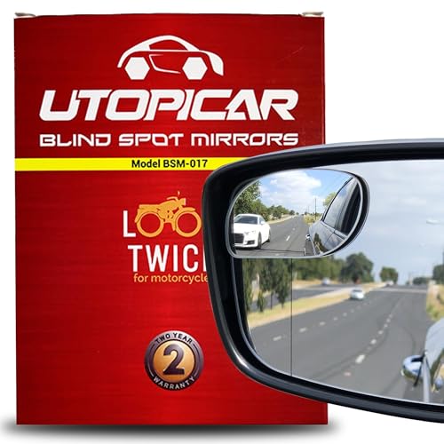 Blind Spot Convex Car Mirror ,  2-Pack