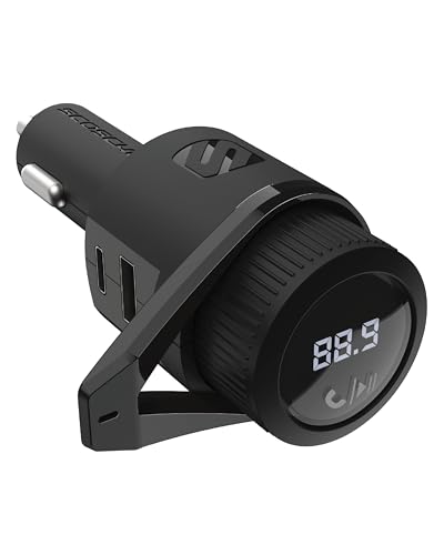 Scosche FM Bluetooth Transmitter with Dual USB Charging Ports