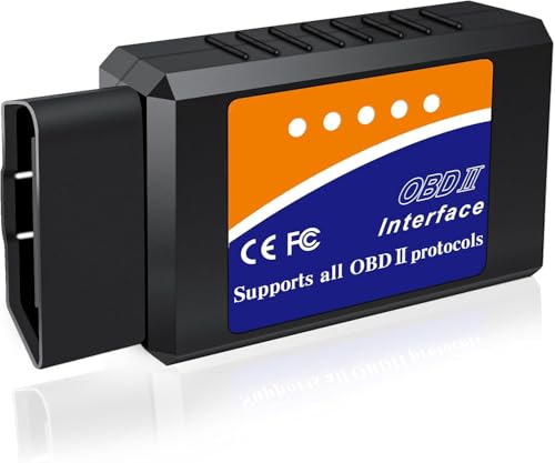 Bluetooth OBD2 Scanner Compatible with iPhone, Android, and Windows