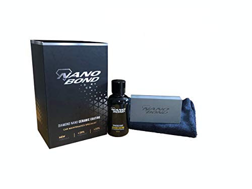 Nano Bond Ceramic Coating Kit for Cars ,  High Gloss, UV & Corrosion Resistant Protection