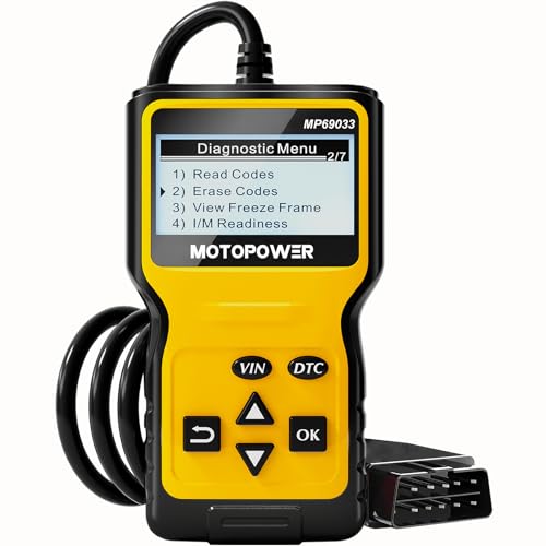 MOTOPOWER MP69033 OBD2 Code Reader for Engine Diagnostics