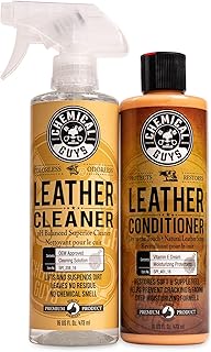 Chemical Guys Leather Cleaner and Conditioner Kit, 16 oz Each