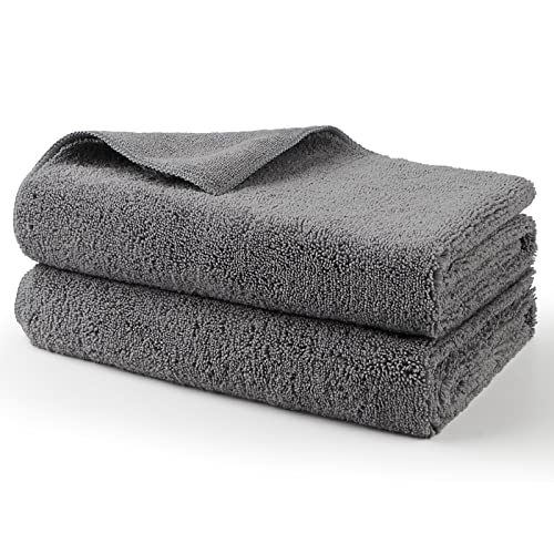 Large Microfiber Car Drying Towels - 2 Pack