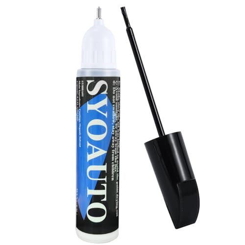SYOAUTO Black Car Touch Up Paint Pen for Scratch Repair