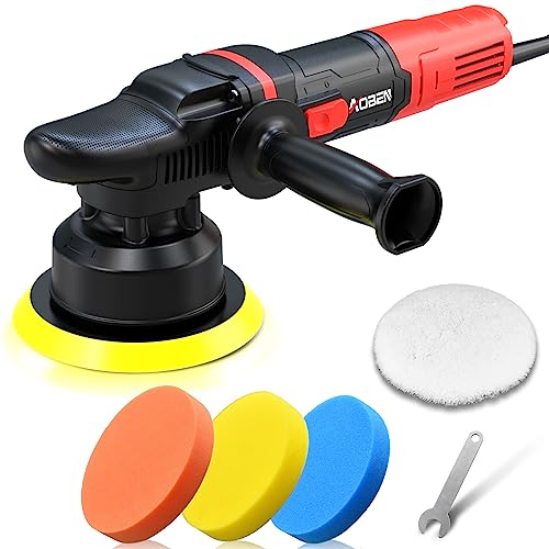 AOBEN 6-Inch Dual Action Car Polisher with Variable Speed