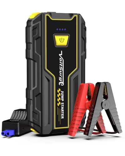 12V 4000A Portable Car Jump Starter with LED Flashlight and USB Ports
