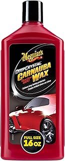 Meguiar's Deep Crystal Carnauba Wax 16oz