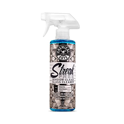 Chemical Guys Streak Free Glass & Window Cleaner, Ammonia-Free, 16 fl oz