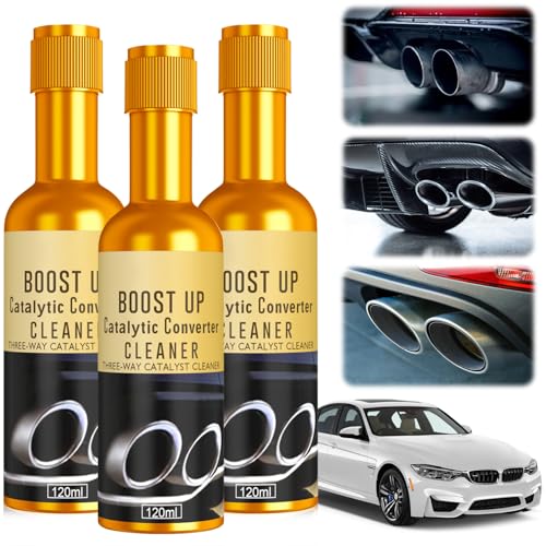 3-Pack Catalytic Converter and Fuel System Cleaner
