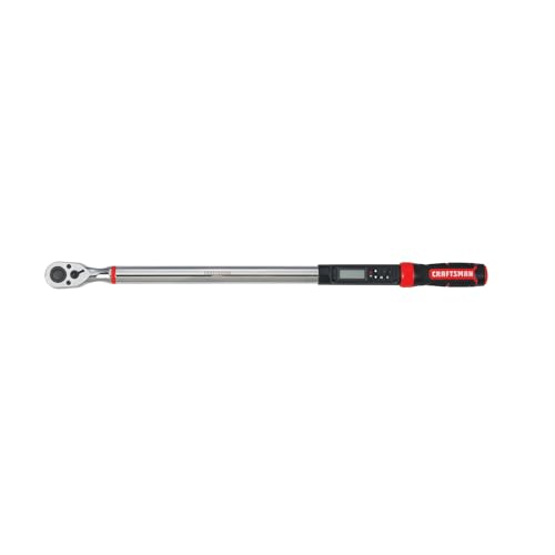 CRAFTSMAN 1/2-Inch Digital Torque Wrench 50-250 FT-LB