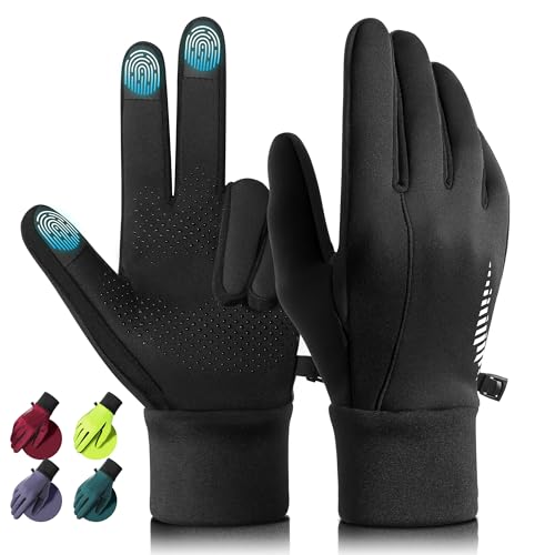 Rivmount Unisex Winter Gloves for Cold Weather with Touchscreen & Water-Resistant Design