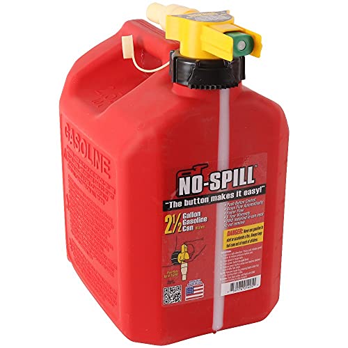 2.5 Gallon No-Spill Gas Can