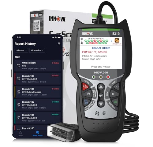 INNOVA 5310 OBD2 Scanner with ABS & SRS Diagnostics