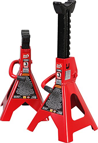 Heavy Duty 3 Ton Steel Jack Stands - Pair