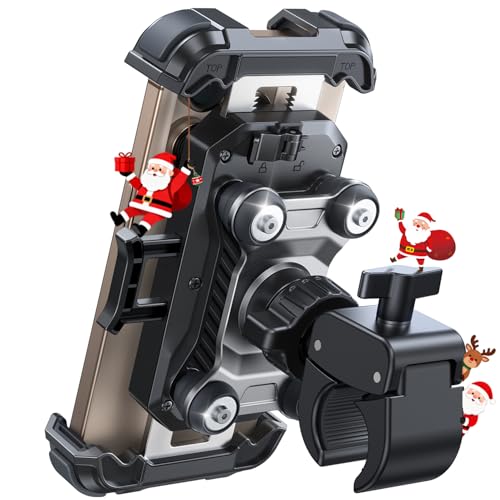 JOYROOM Motorcycle Phone Mount with Dual Vibration Dampening