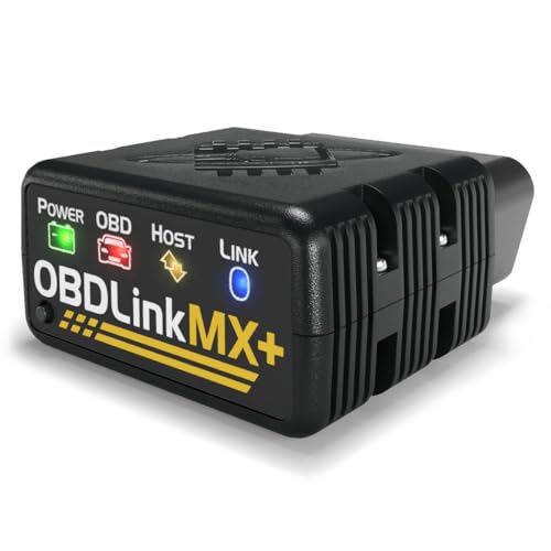 OBDLink MX+ Bluetooth OBD2 Scanner for iPhone, Android, and Windows