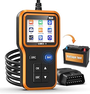 OBD2 Scanner with Battery Tester
