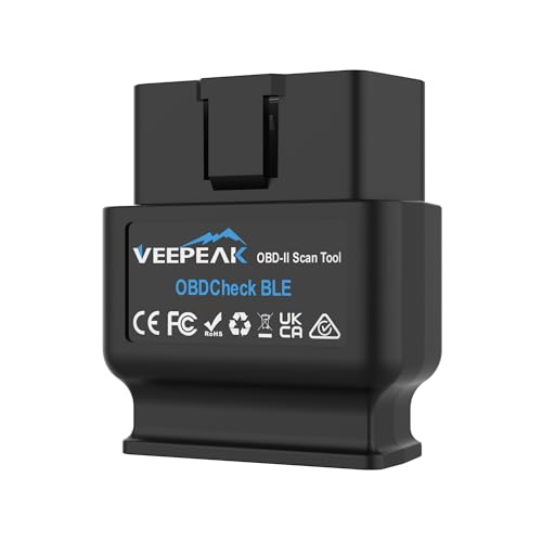 Veepeak OBDCheck BLE Bluetooth OBD-II Scanner for iOS & Android