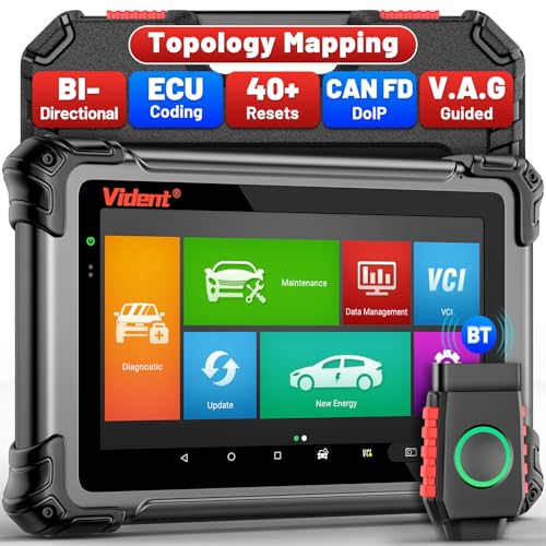 VIDENT iSmart 800PRO BT Wireless OBD2 Diagnostic Scanner with ECU Coding & 40+ Reset Functions