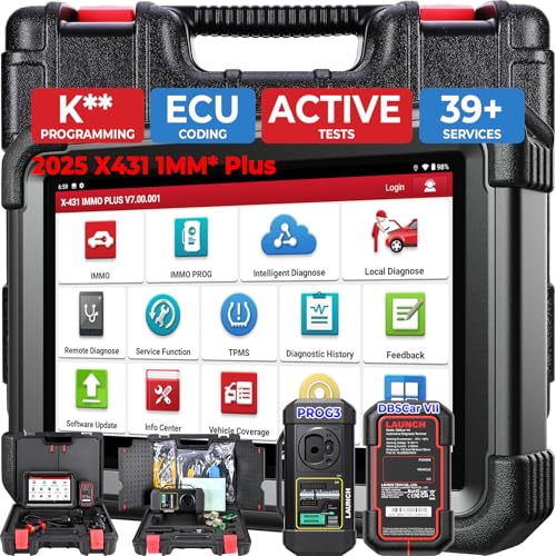 Launch X431 1MM Plus All-in-One Diagnostic and ECU Coding Tool