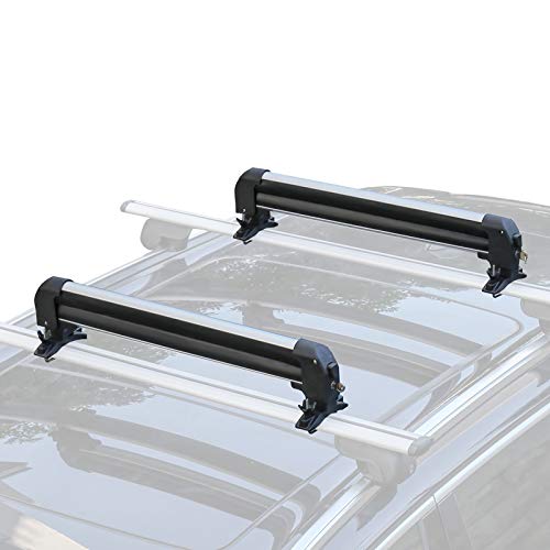 Universal Lockable Ski and Snowboard Roof Rack for Cars