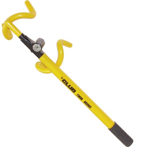 The Club 3000 Twin Hooks Steering Wheel Lock