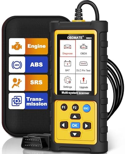 OBDMATE OM901 OBD2 Scanner with ABS, SRS, Transmission, and Engine Diagnostics