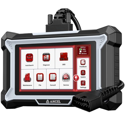 ANCEL DS100 OBD2 Scanner with ABS, SRS, Transmission Diagnostics and 7 Maintenance Functions
