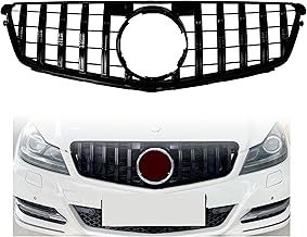 Black Front Grille for 2008-2014 Mercedes C-Class