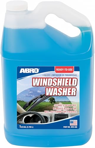 ABRO Pre-Mixed Windshield Washer Fluid ,  Streak-Free, Bug & Tar Remover